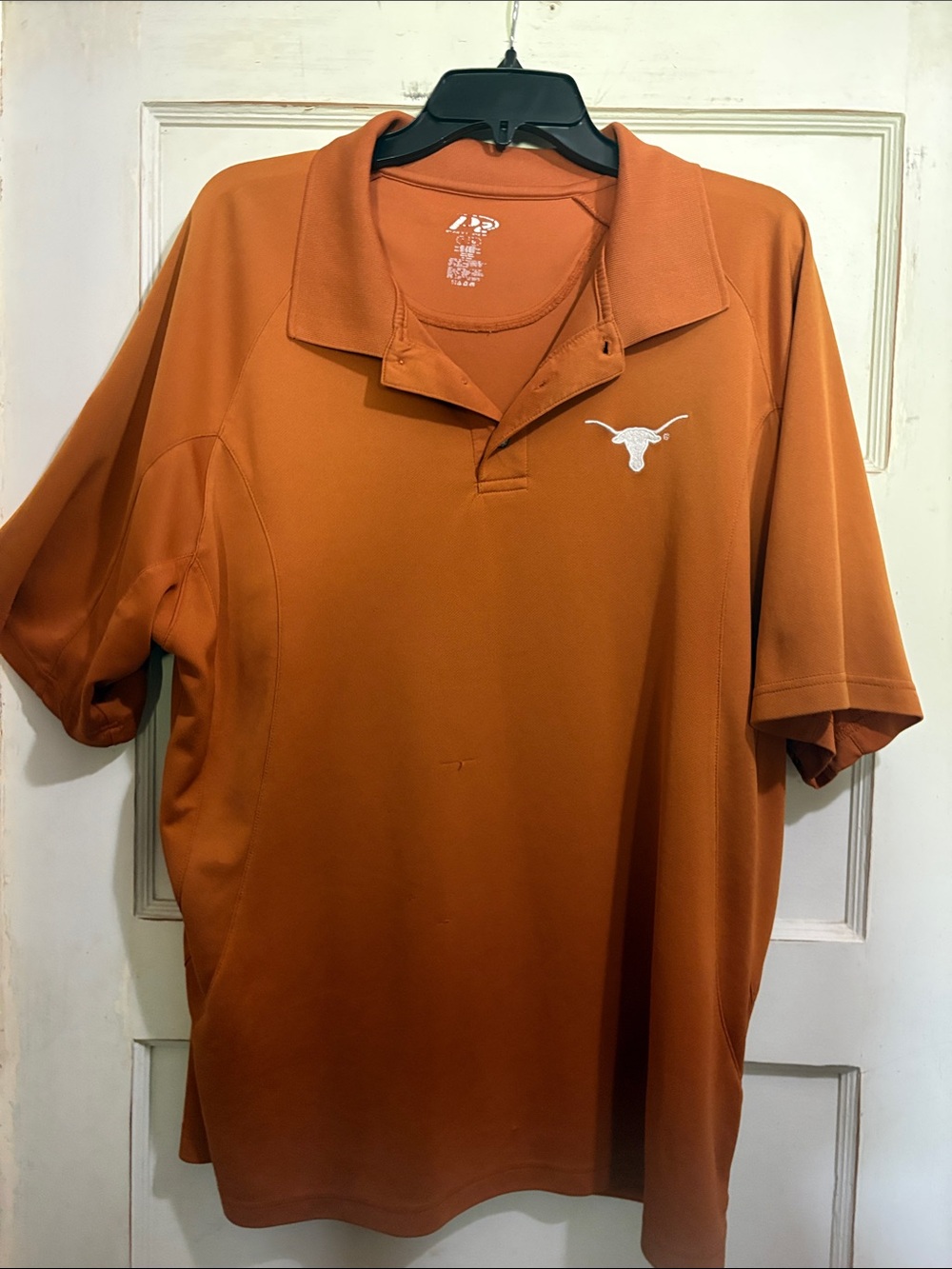 University of Texas Longhorns Orange Men's Polo Shirt